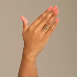 Benecos Nail Polish - peach sorbet PERMÉABLE À L'EAU ET À L'OXYGÈNE - 5ml