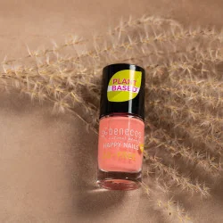 Benecos Nail Polish - peach sorbet PERMÉABLE À L'EAU ET À L'OXYGÈNE - 5ml