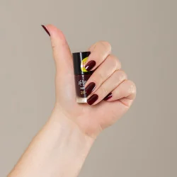 Benecos Nail Polish - vamp - perméable à l'eau et à l'oxygène 5ml
