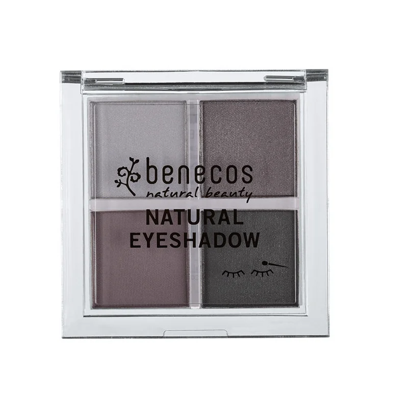 Benecos Natural Quattro Eyeshadow - smokey eyes