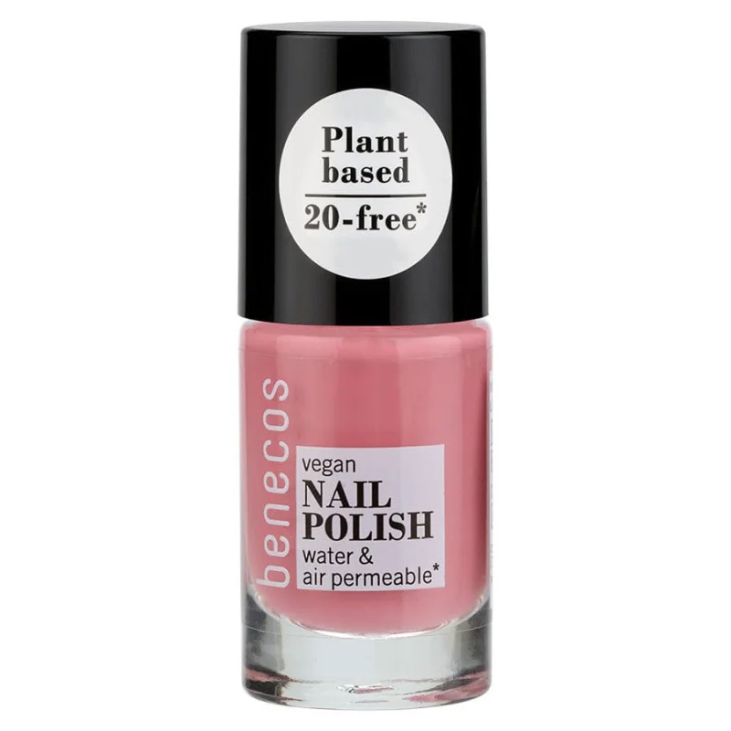 Benecos Nail Polish - bubble gum - perméable à l'eau et à l'oxygène  5ml