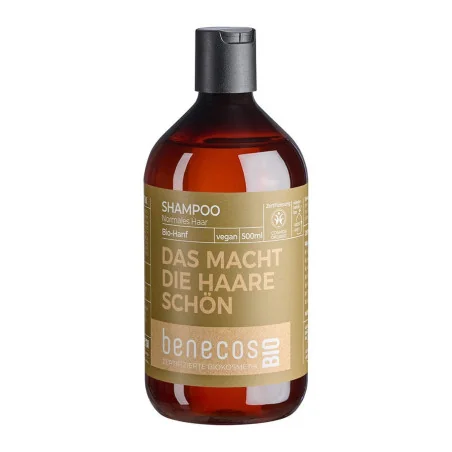 Benecos BIO SHAMPOING CHEVEUX NORMAUX CHANVRE 500 ML