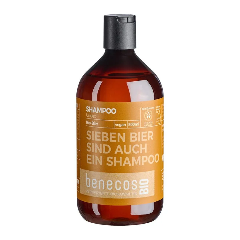 Benecos BIO SHAMPOING MIXTE BIÈRE 500 ML