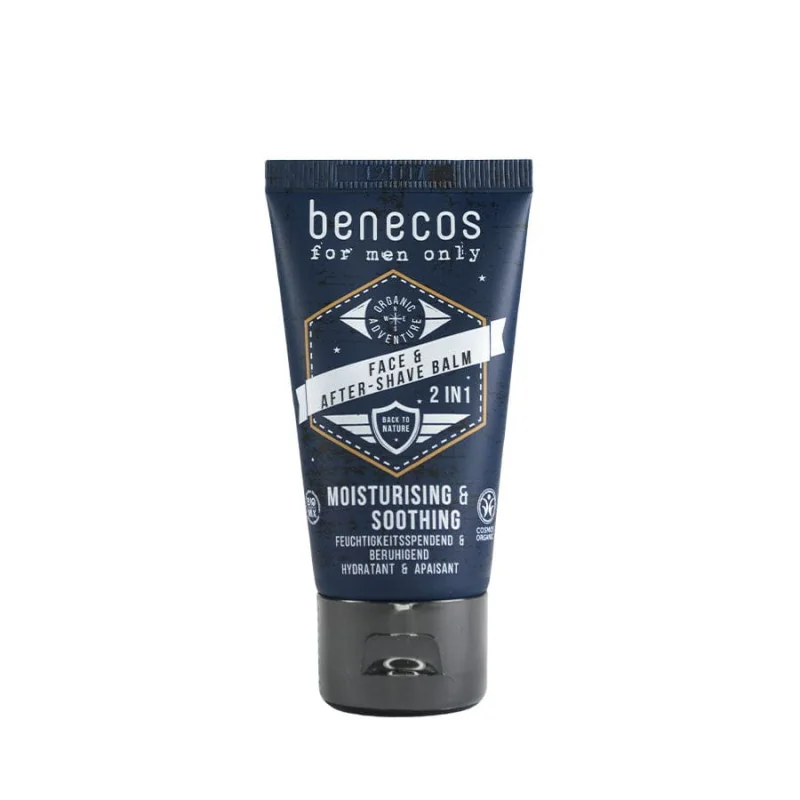 Benecos for men only Baume Visage & Après-Rasage 2in1 50 ML