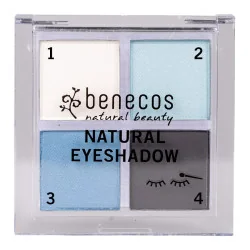 Benecos Natural Fard à paupières Quattro  - true blue