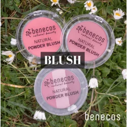 Benecos Natural Compact Blush mallow rose