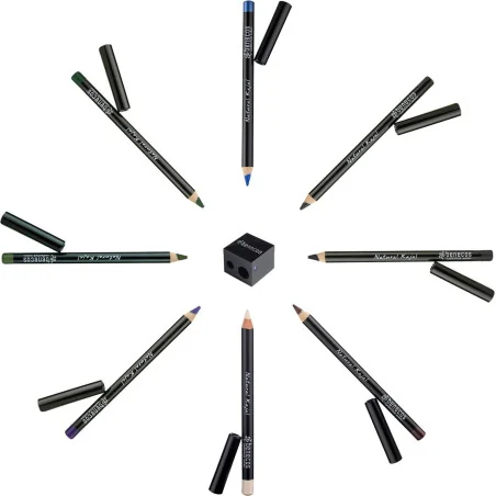 BENECOS NATURAL kit 8 KAJAL + taille-crayon