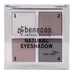 Benecos Natural Quattro Eyeshadow - smokey eyes